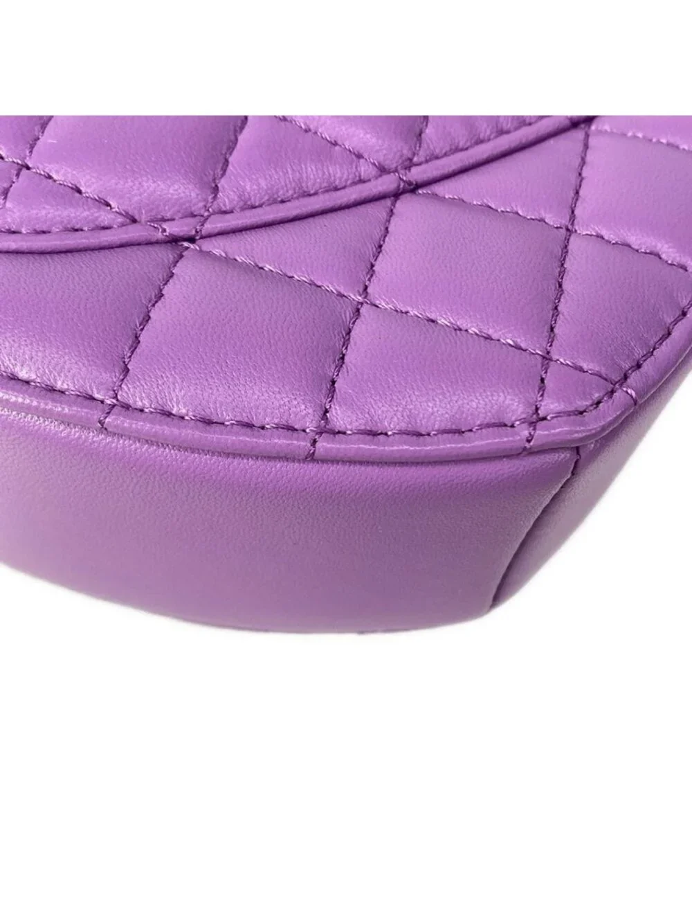 Chanel Shoulder Bag Quilted Heart